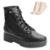 Bota Coturno Via Marte e Meia VM24-00400 - Preto
