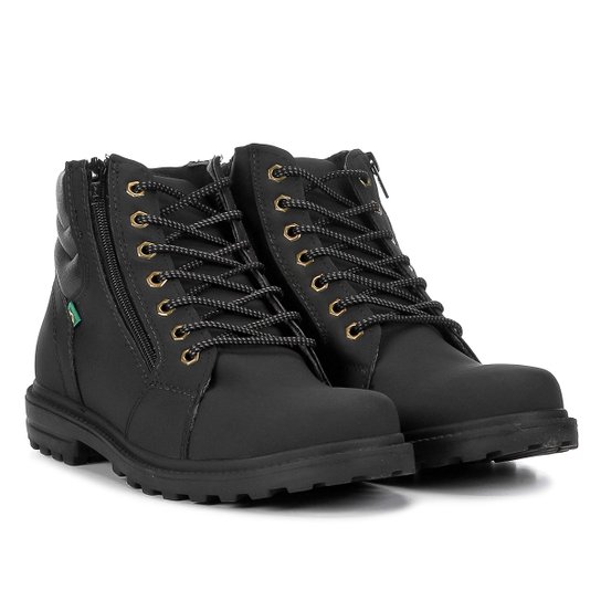 Bota Coturno Walkabout Zíper Masculina - Preto é ruim? Bota Coturno Walkabout Zíper Masculina - Preto é boa?