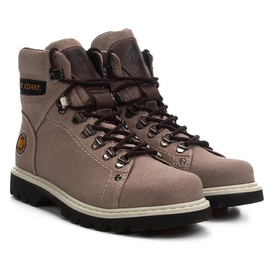 Bota Coturno West Coast Worker Classic Lona Masculina - Bege é ruim? Bota Coturno West Coast Worker Classic Lona Masculina - Bege é boa?
