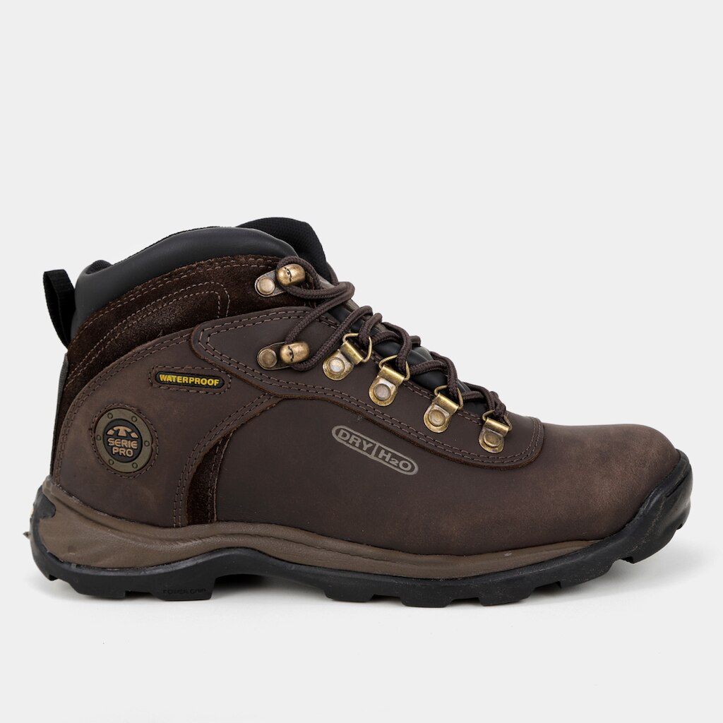 Bota Couro Bull Terrier Freemont Prova D'Água Masculina
