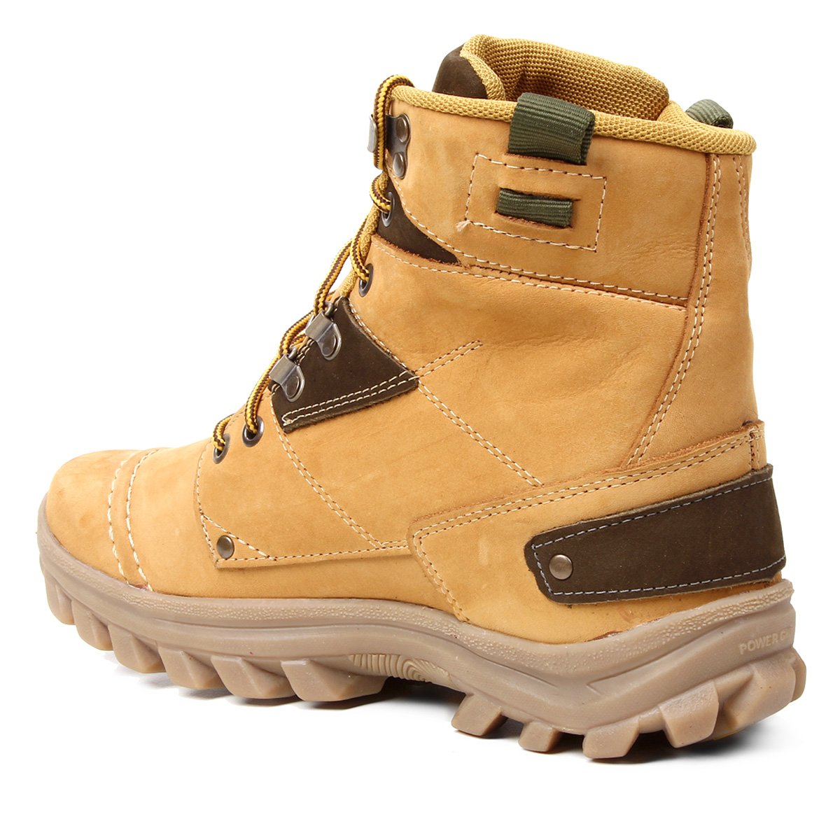 Bota Couro Bull Terrier Tornado Masculina - Marrom Claro | Netshoes