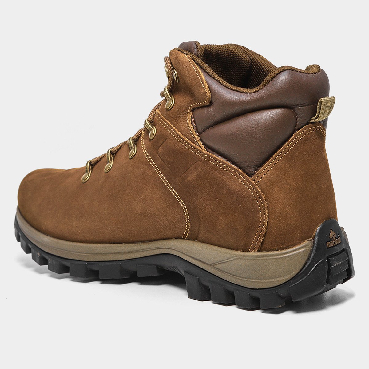Bota Couro Cano Alto Macboot Castanheira  Masculina - 2