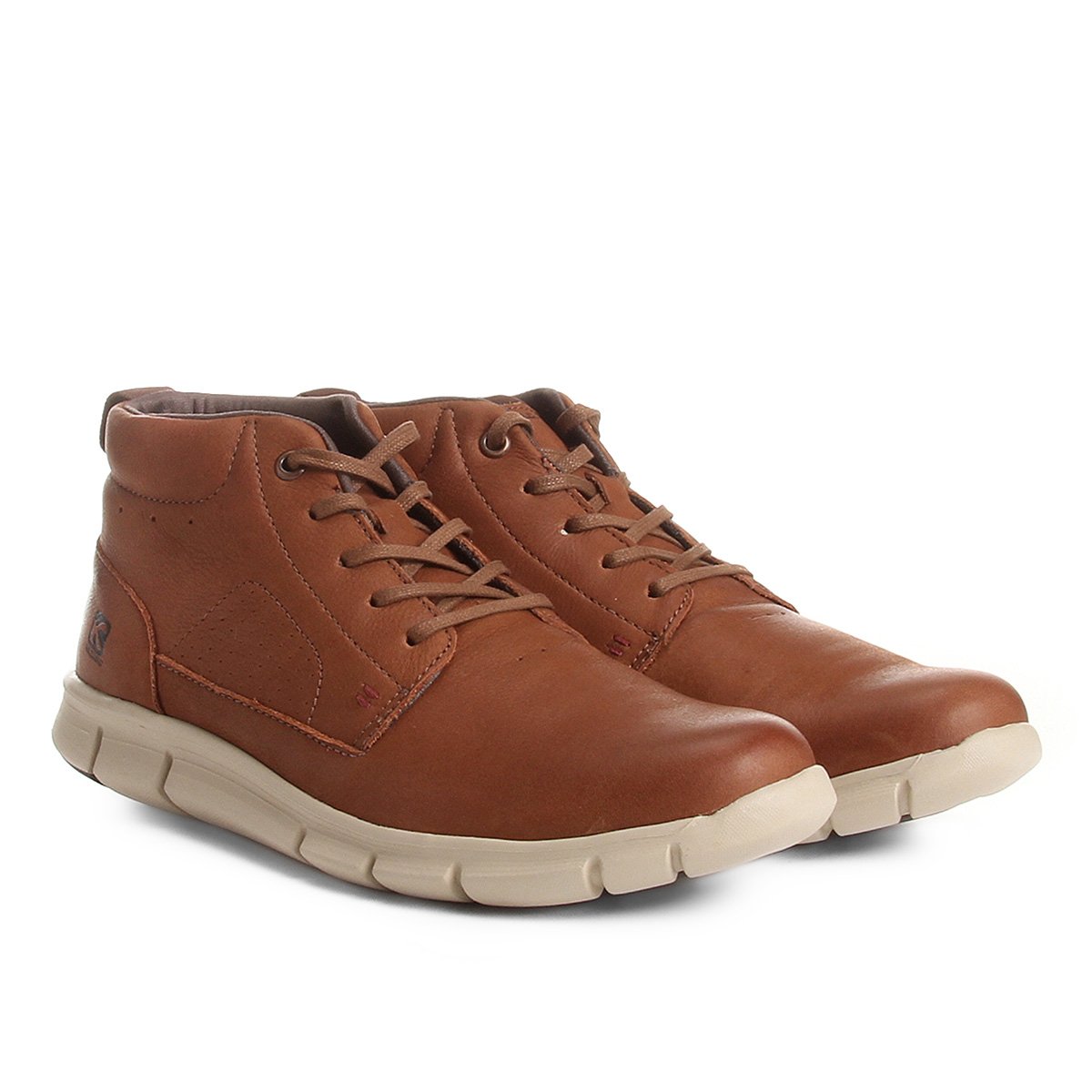 bota couro cano curto kildare