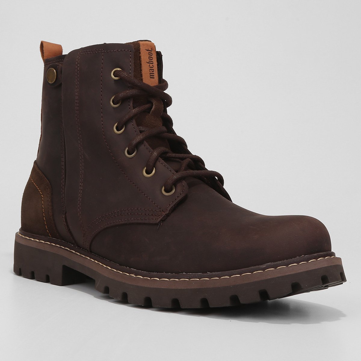 Bota Couro Cano Médio Macboot Pachon 02 - 1