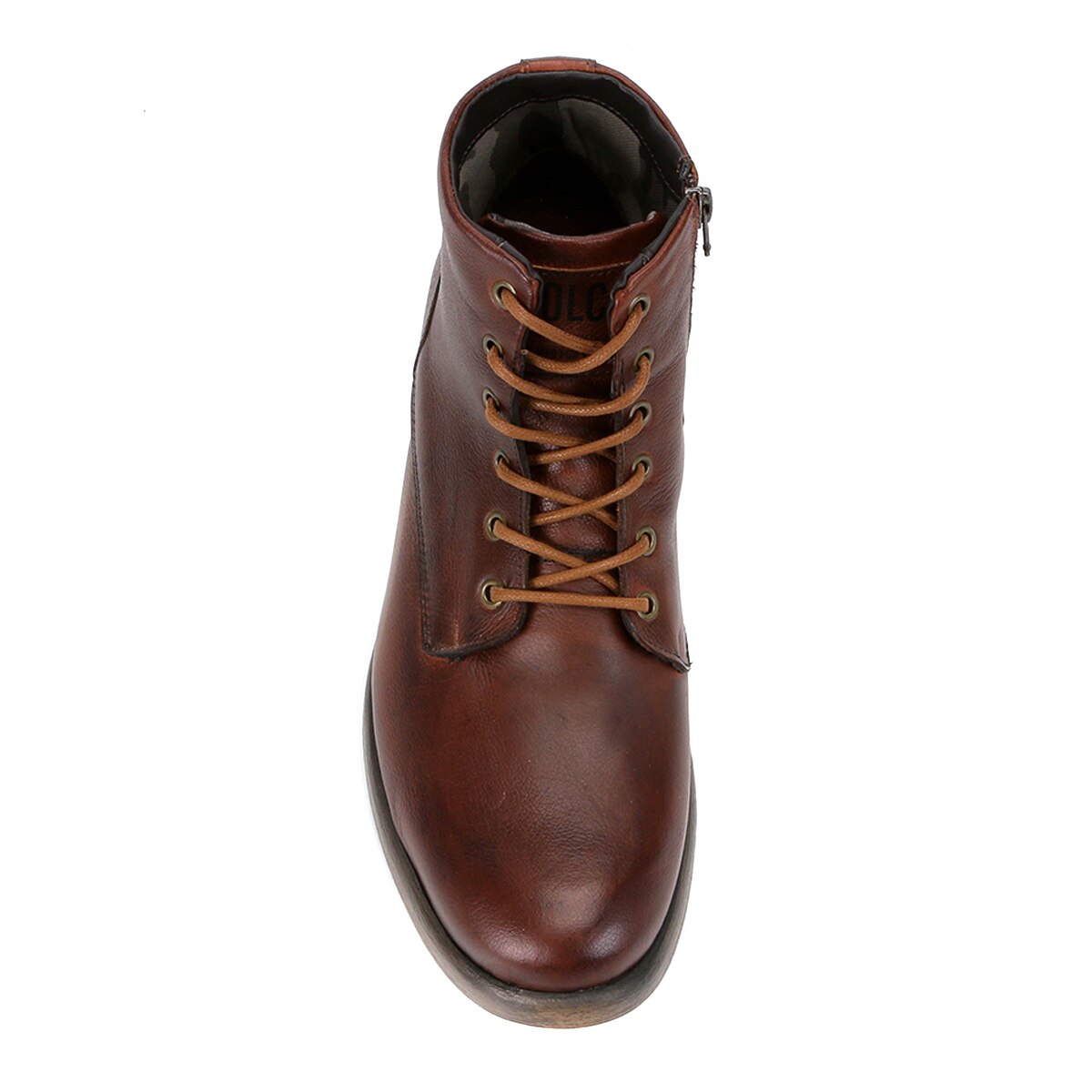 Bota Couro Coturno Colcci Igor Masculina - Marrom Claro | Netshoes