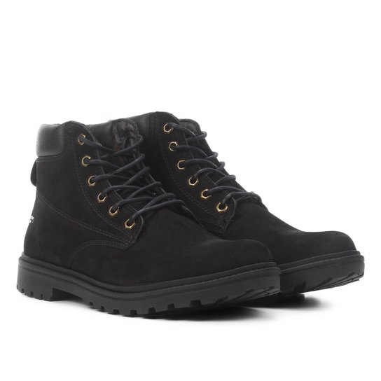 Bota Couro Coturno Fly Walk Freeland Masculina - Preto é ruim? Bota Couro Coturno Fly Walk Freeland Masculina - Preto é boa?