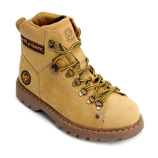 Bota Couro Coturno West Coast Worker Masculina - Marrom é ruim? Bota Couro Coturno West Coast Worker Masculina - Marrom é boa?