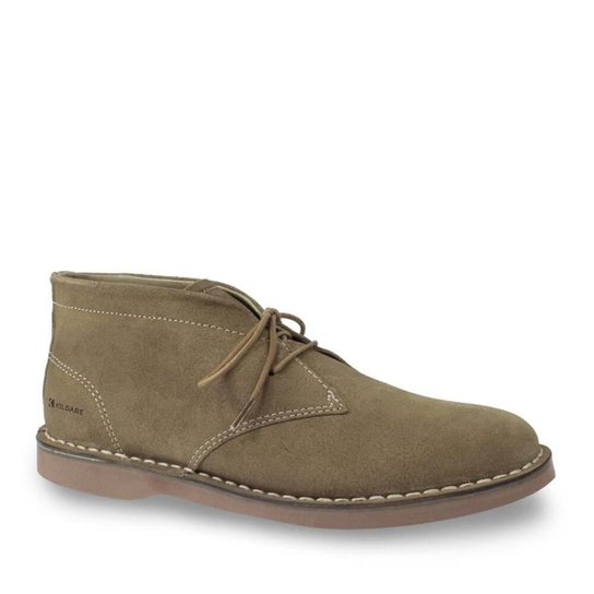 Bota Couro Kildare Cano Curto Masculina - Nude Menor preço em Bota Couro Kildare Cano Curto Masculina - Nude