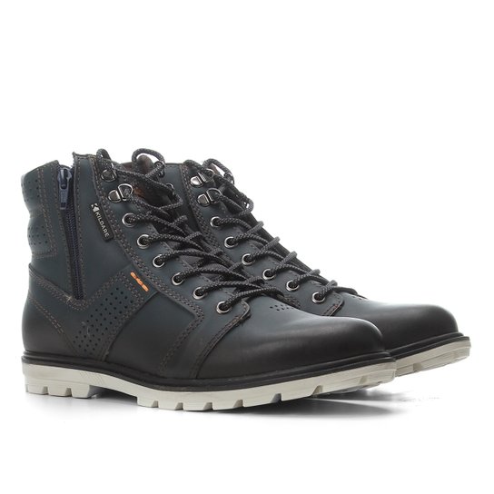 Bota Couro Kildare Montana Masculina - Marinho Menor preço em Bota Couro Kildare Montana Masculina - Marinho
