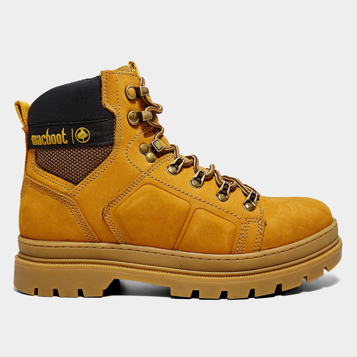 Bota Couro Macboot Mombaça 02 Masculina Menor preço em Bota Couro Macboot Mombaça 02 Masculina