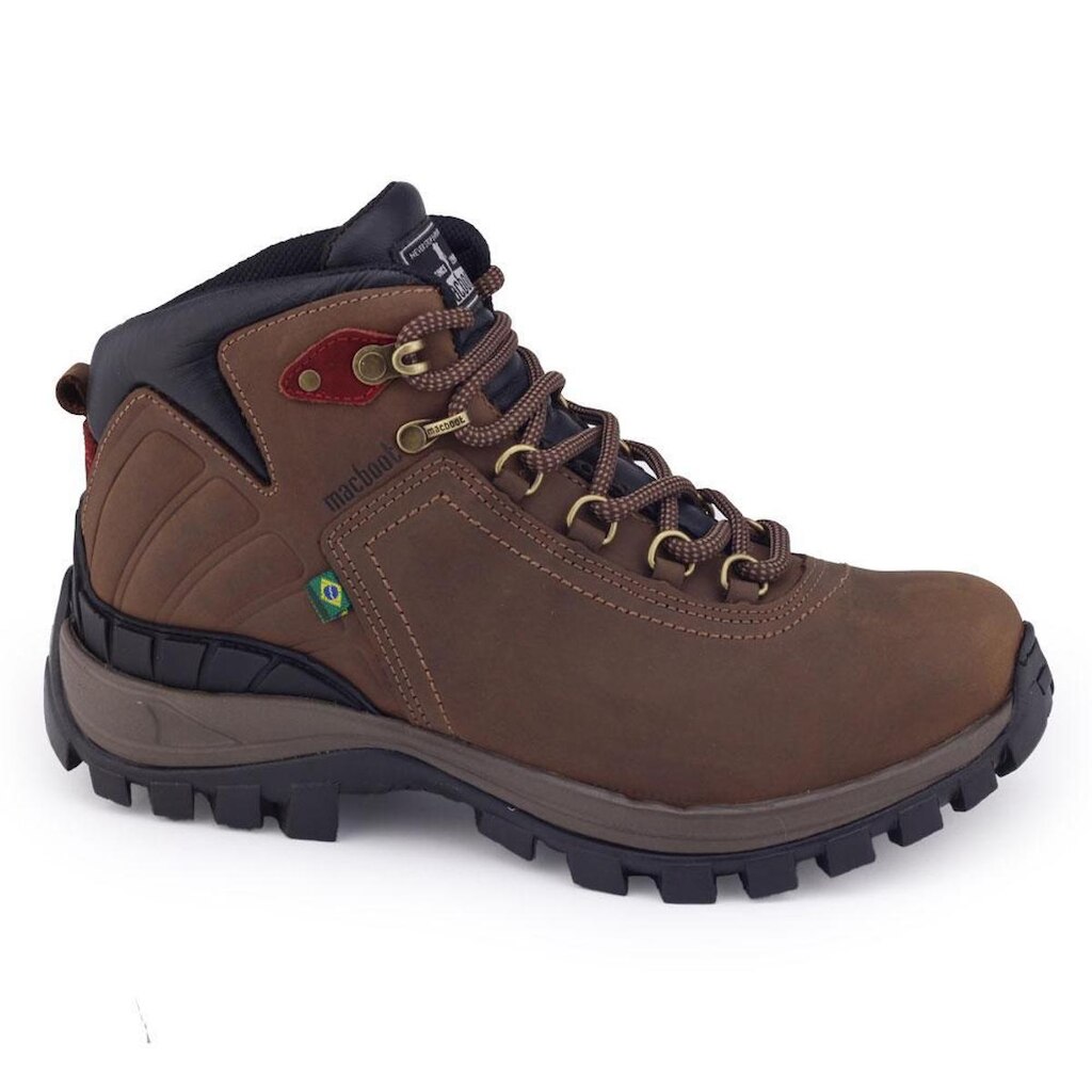 Bota Couro Natural Macboot Feminina 210423 Acari
