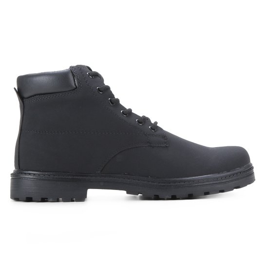 Bota Couro Saxxon Adventure II Masculina - Preto Menor preço em Bota Couro Saxxon Adventure II Masculina - Preto