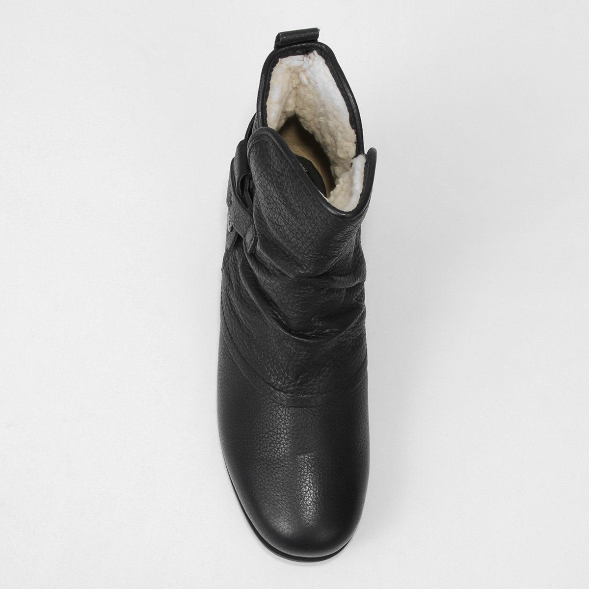 Bota Couro Slouch Cano Médio Bottero Feminina - 3