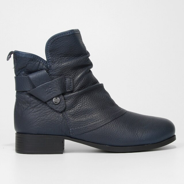 Bota Couro Slouch Cano Médio Bottero Feminina - Marinho é boa?