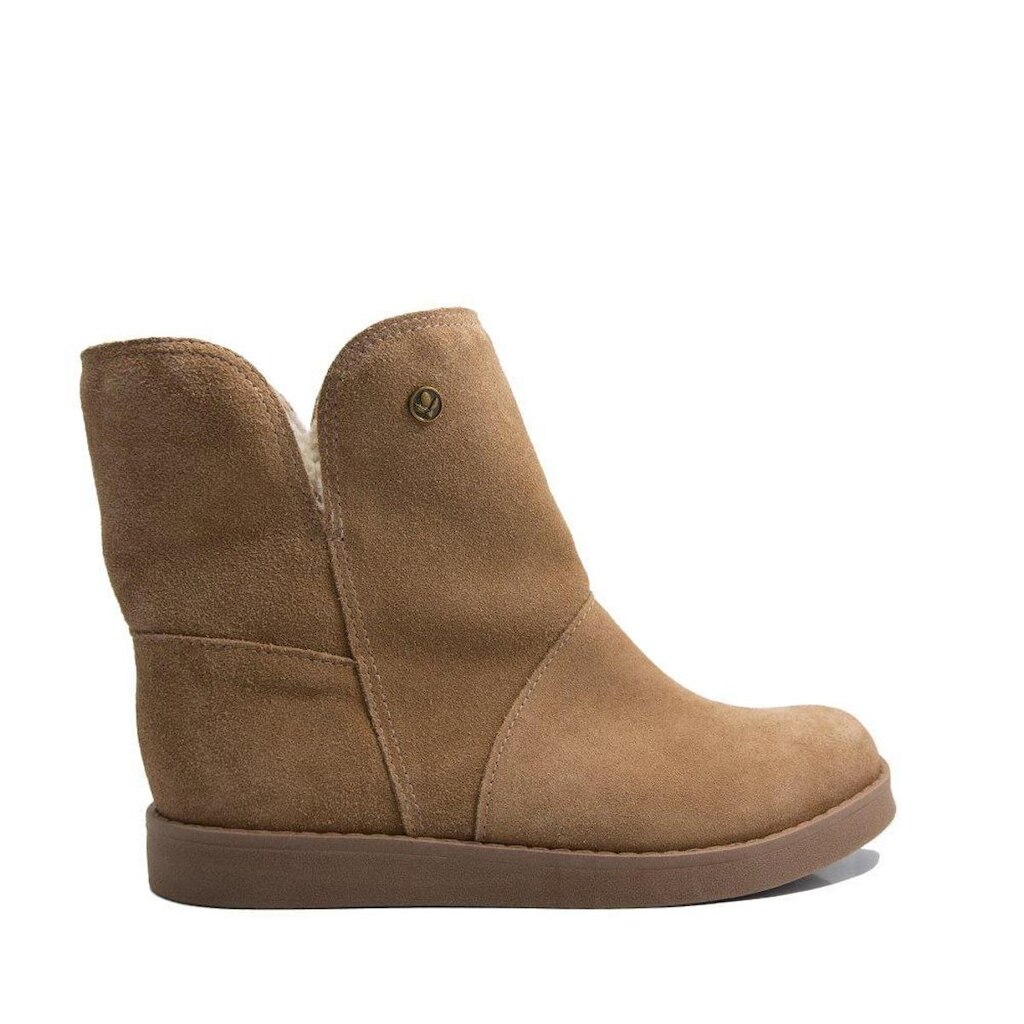 Bota Cravo E Canela Caramelo Claro Peluciada