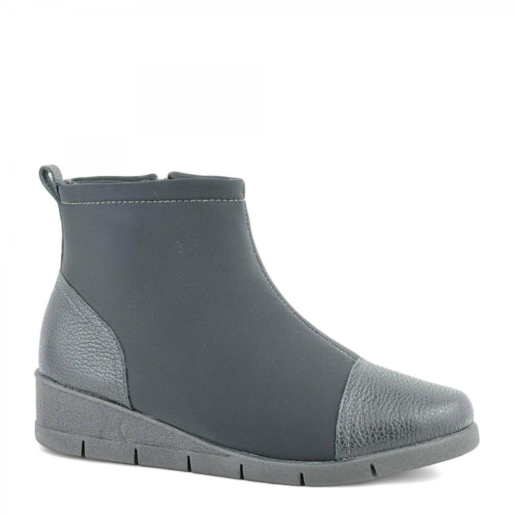 Bota Curta Elastano Usaflex Conforto Feminina