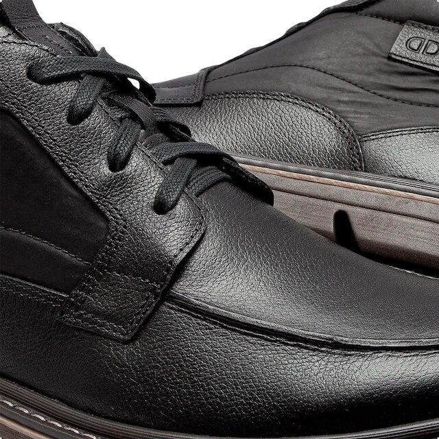 Bota de Couro Democrata Masculina Metropolitan Jeff Cano Curto 604104