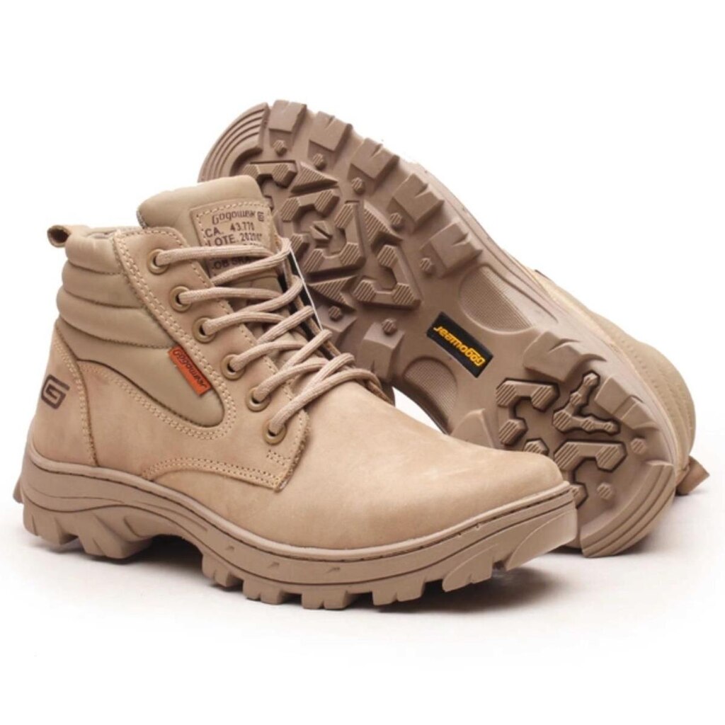 Bota De Segurança Gogowear Para Trabalho Picker Areia Com C.A