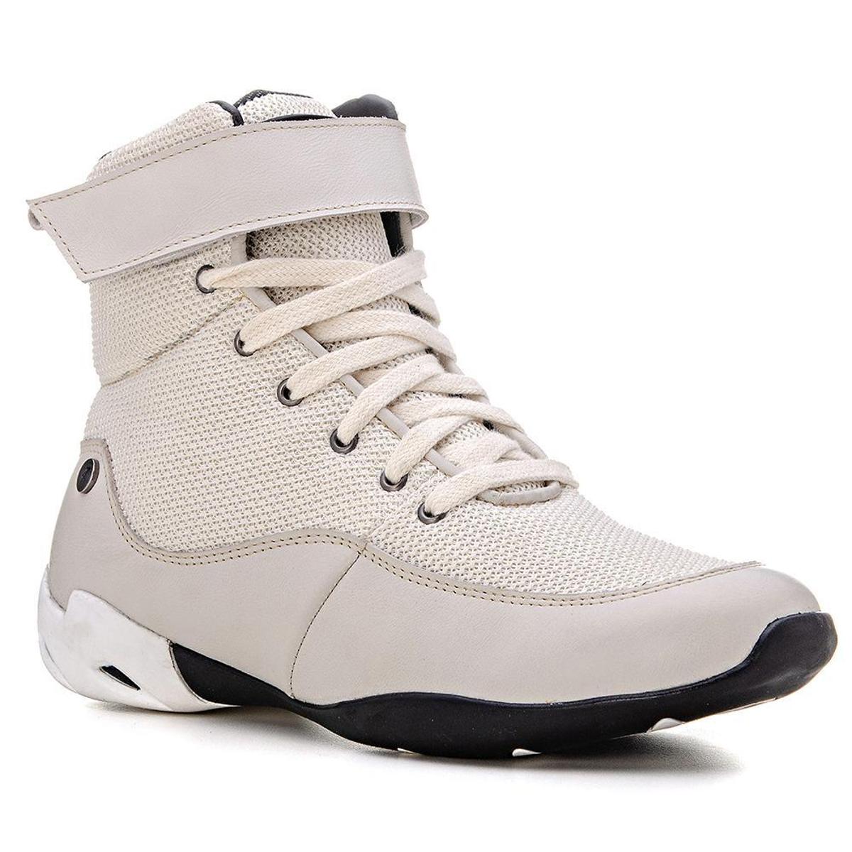 Bota De Treino Feminina Rockfit Bolt Marfim Menor preço em Bota De Treino Feminina Rockfit Bolt Marfim