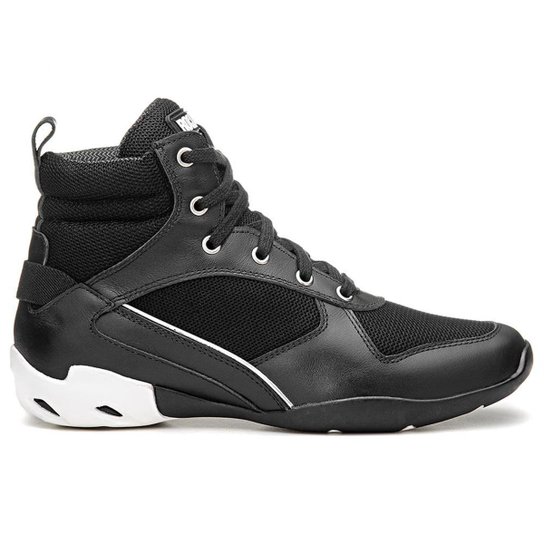 Bota de Treino Feminina Rockfit Wheeler em Couro - Preto Menor preço em Bota de Treino Feminina Rockfit Wheeler em Couro - Preto