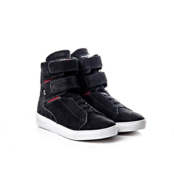 Bota De Treino Rock Fit Cano Médio Couro - Preto | Netshoes