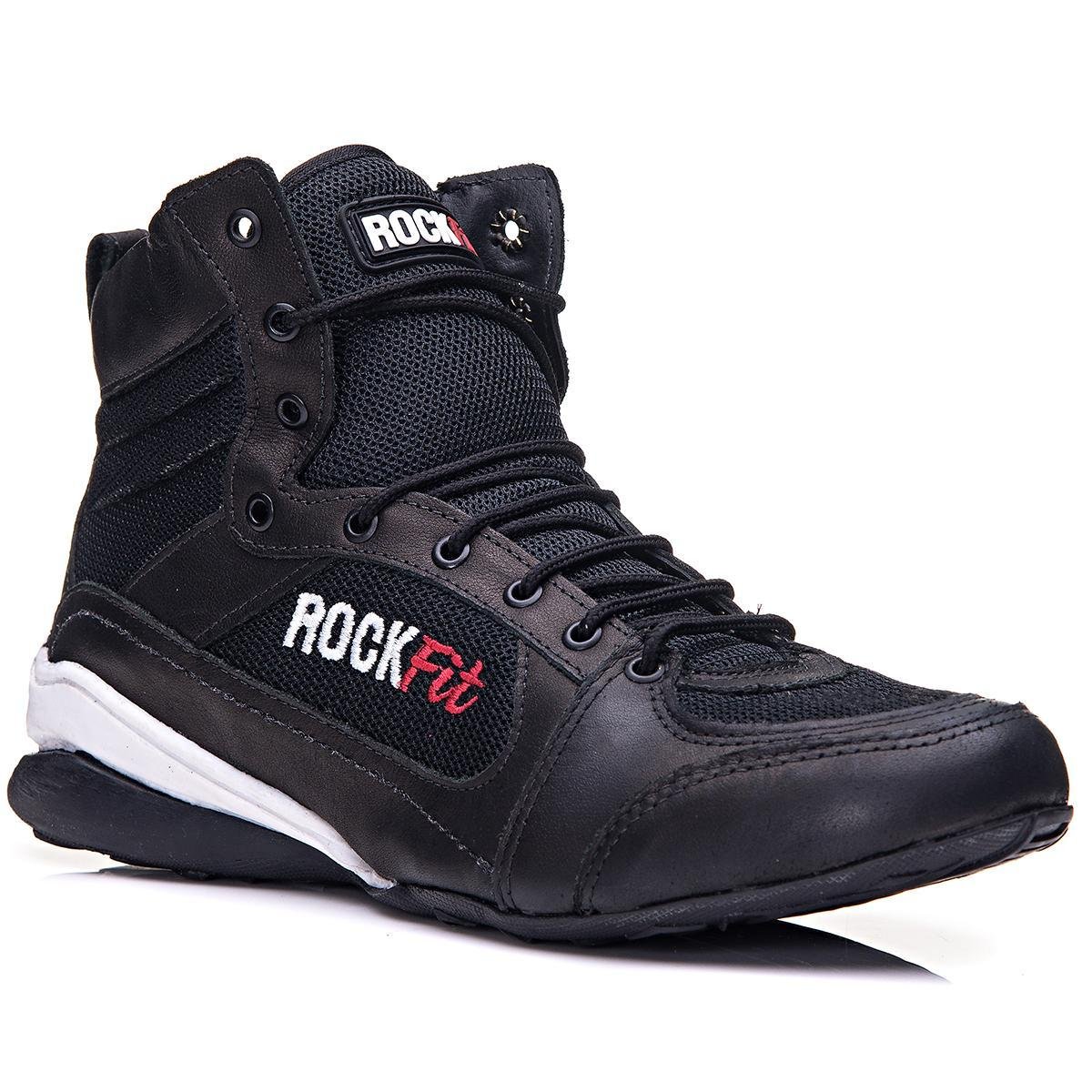 Compre Bota de Treino Rock Fit Work Out em Couro Rosa | ROCK FIT