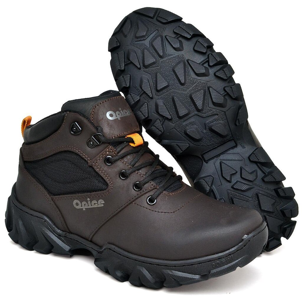 Bota Dragon Adventure de Couro EPI com C.A. Durabilidade e Conforto para Trilhas e Trabalho