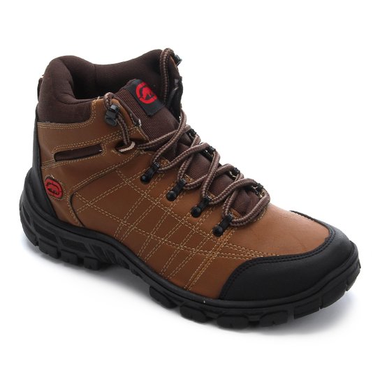 Bota Ecko Adventure Masculina - Marrom+Preto