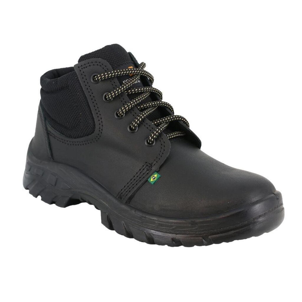 Bota Ecosafety Couro Masculina