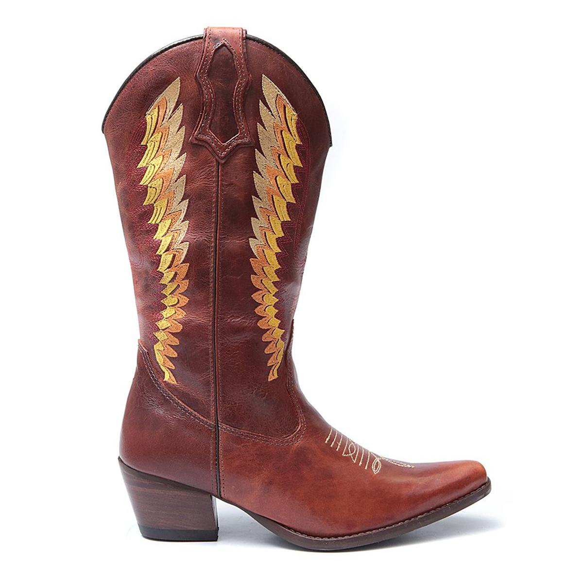 netshoes bota feminina