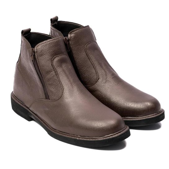 Bota em Couro Legítimo Botina Selten Masculina - Marrom é ruim? Bota em Couro Legítimo Botina Selten Masculina - Marrom é boa?