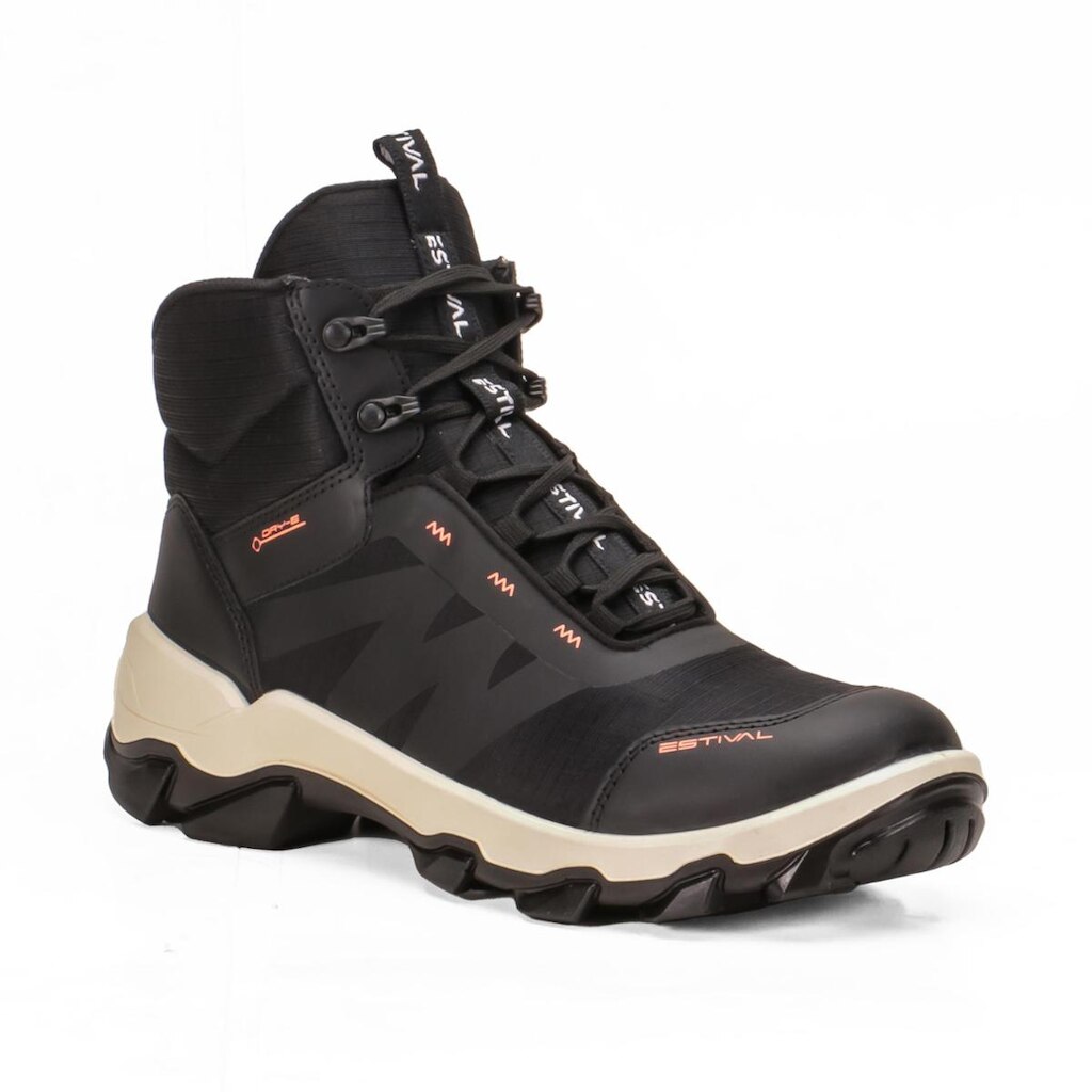 Bota Estival Future Black Couro Masculina