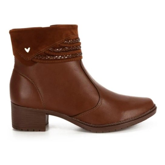 Bota Feminina Berteli Mississipi Q5711 - Marrom Menor preço em Bota Feminina Berteli Mississipi Q5711 - Marrom