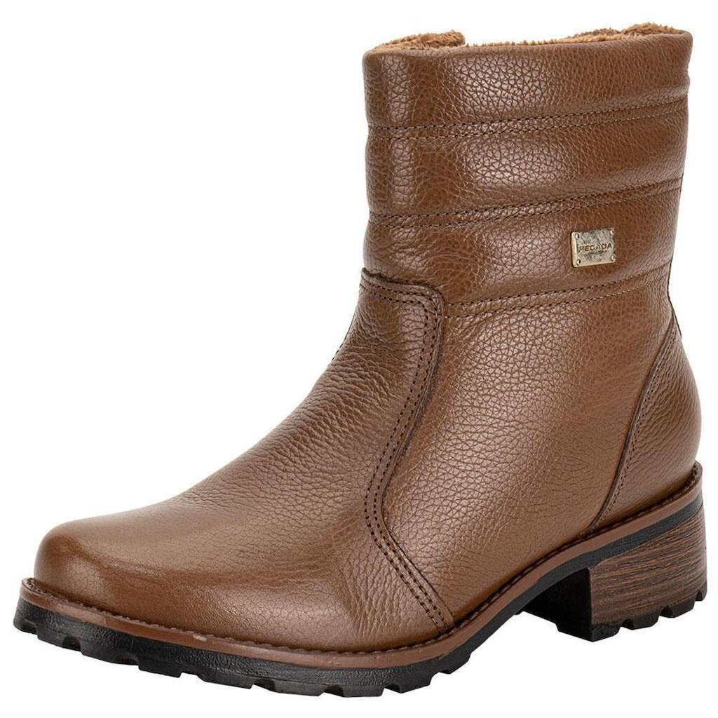 Bota Feminina Cano Baixo Pegada
