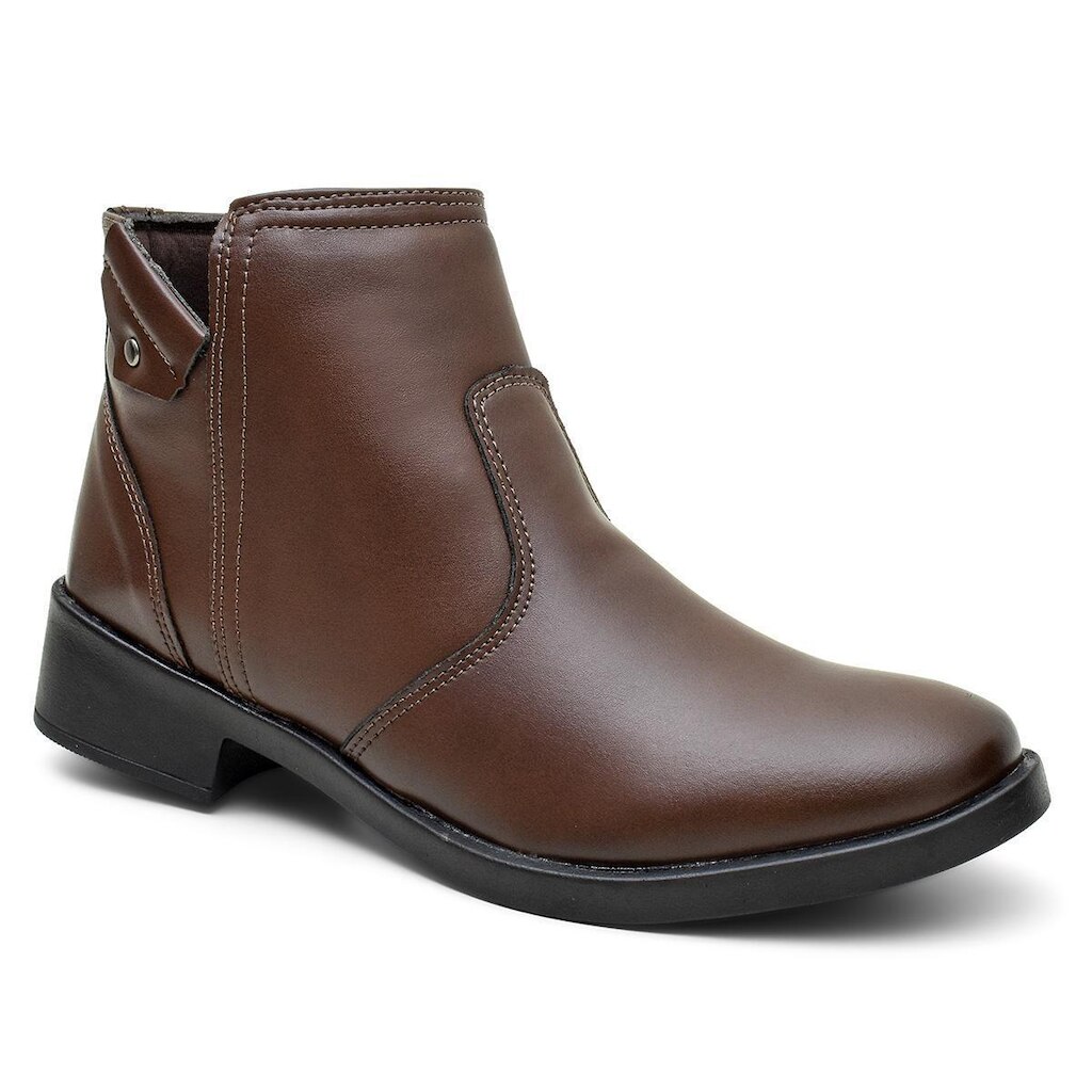 Bota Feminina Cano Curto Casual Confortável Inverno