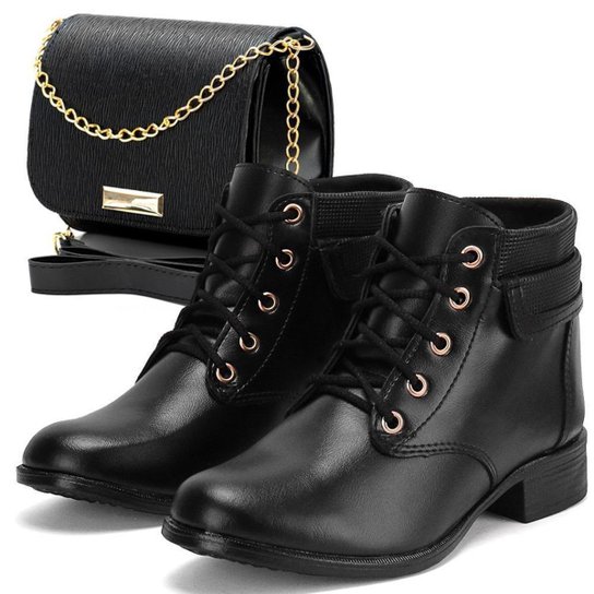 Coturno Feminina Botina Feminina Netshoes Botas Da Netshoes