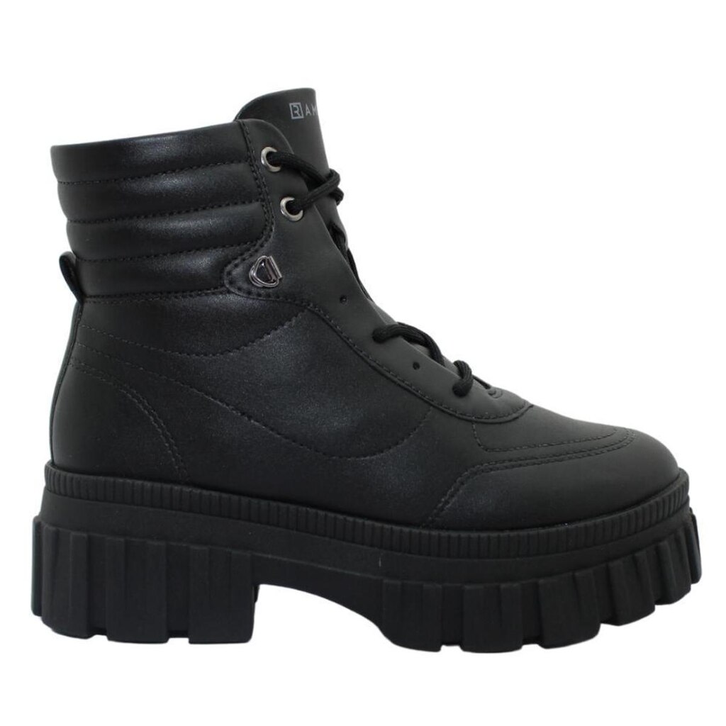 Bota Feminina Coturno Tratorada Ramarim Ref:23-64102