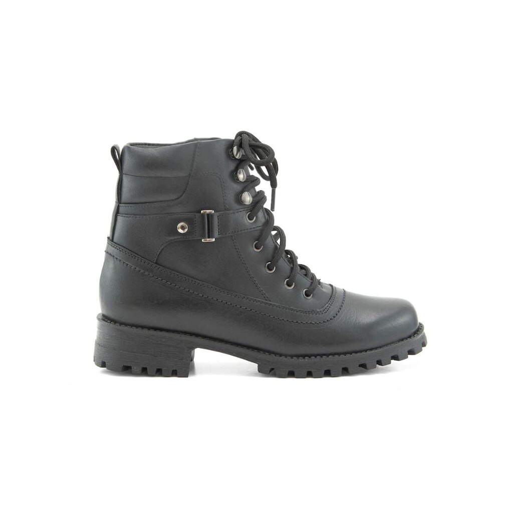 Bota Feminina Couro Legitimo Cano Médio
