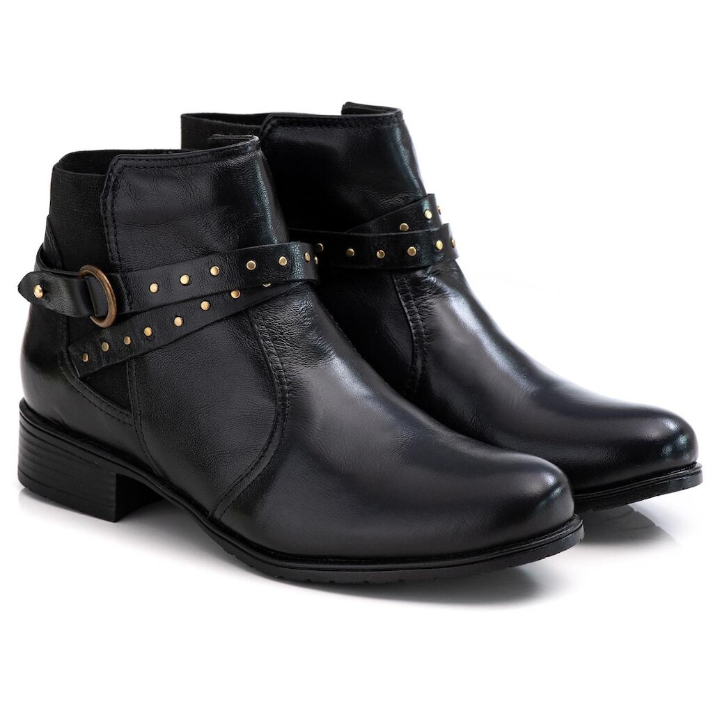 Bota Feminina Ranster em Couro legítimo Conforto, Elegante e Estilo
