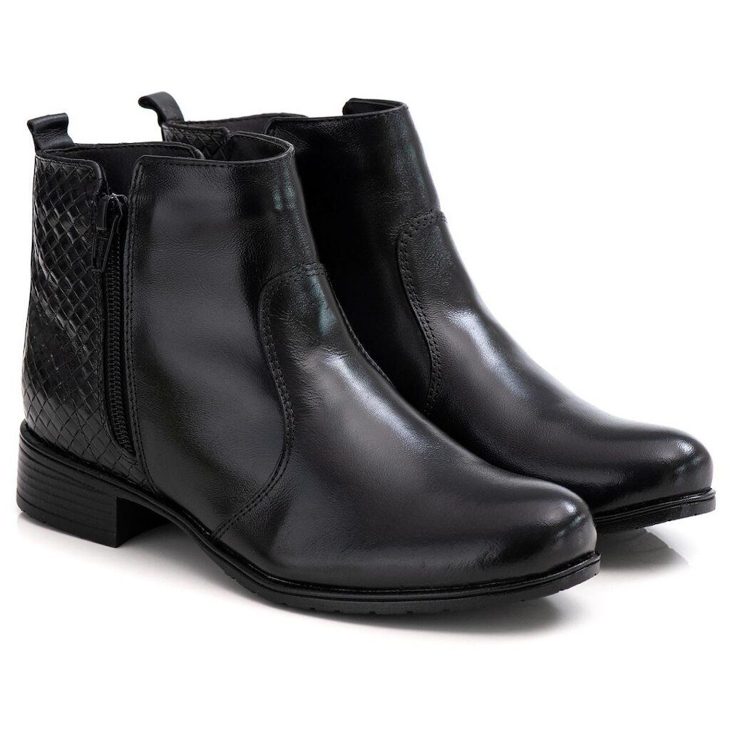 Bota Feminina Ranster em Couro legítimo Estilo e Conforto, Visual Elegante