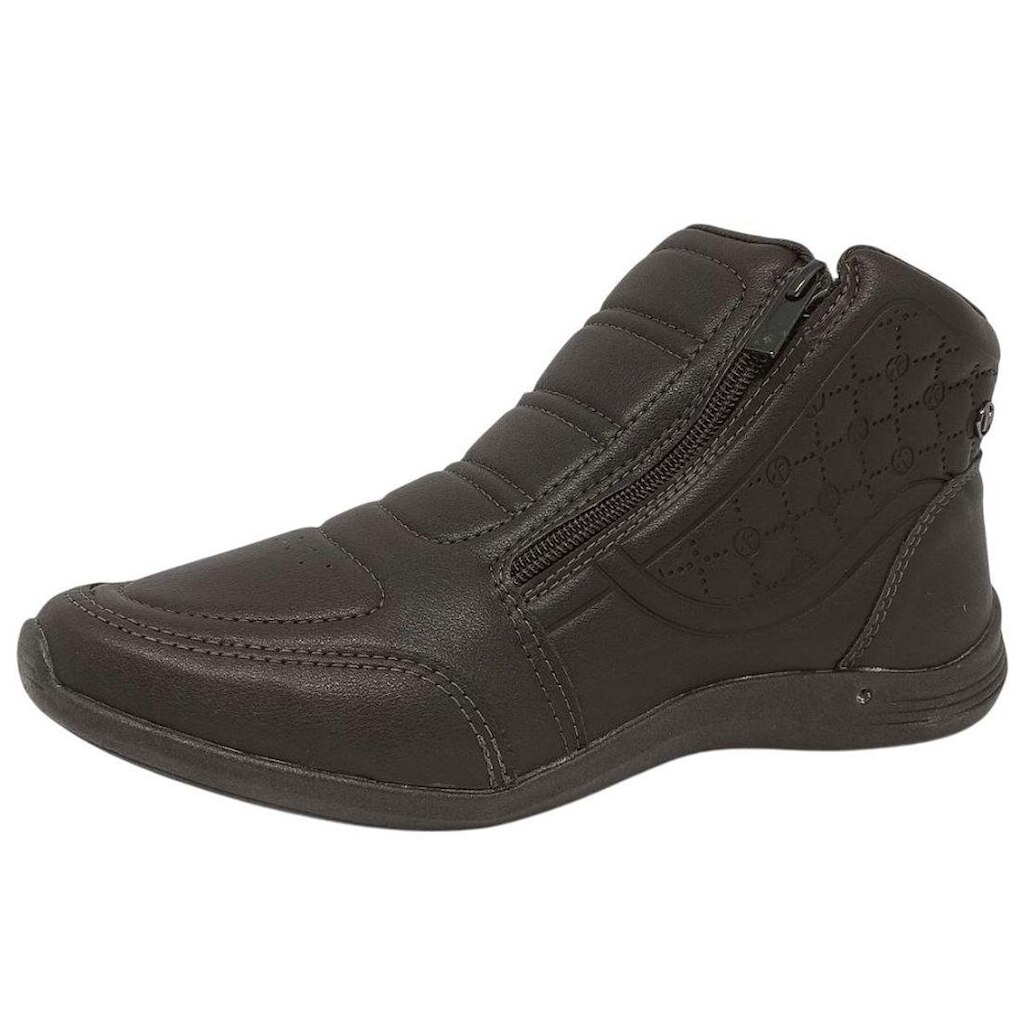 Bota Feminino Cano Curto Conforto Calce Fácil Casual Kolosh