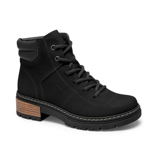 Bota Feminino Dakota Coturno Salto Baixo Tratorada Amarelo 39