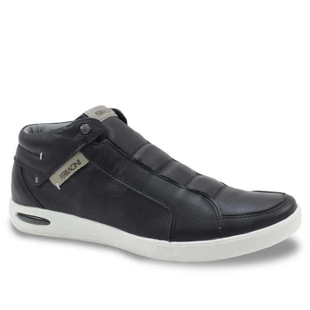 bota ferracini masculina preta