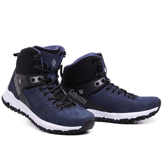 Bota Footshoes Columbia Firecamp Waterproof Masculina - Azul é ruim? Bota Footshoes Columbia Firecamp Waterproof Masculina - Azul é boa?