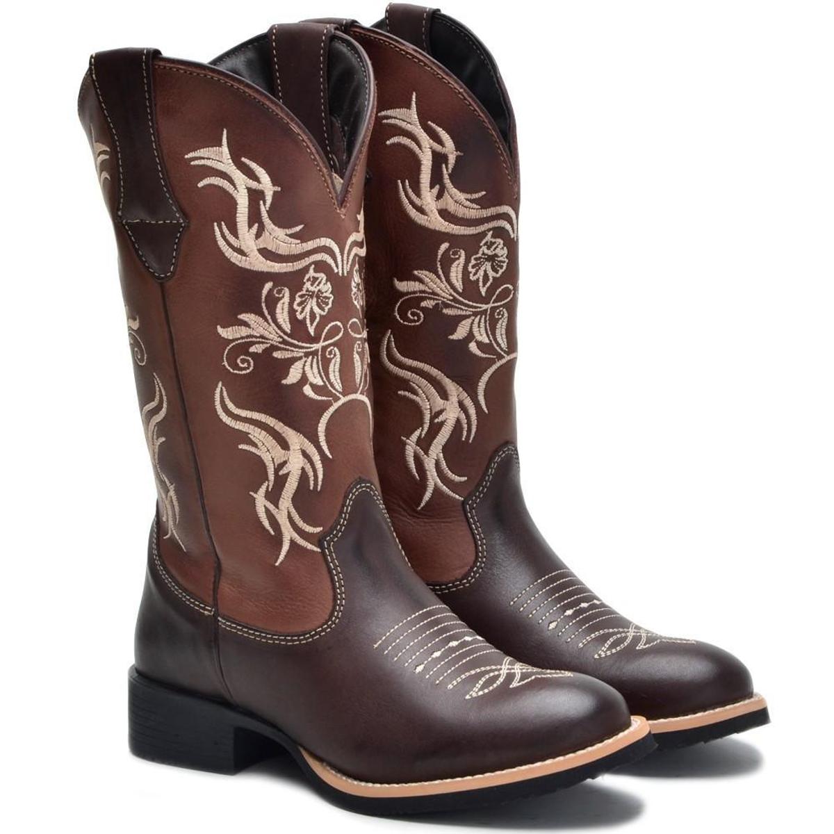 bota para rodeio