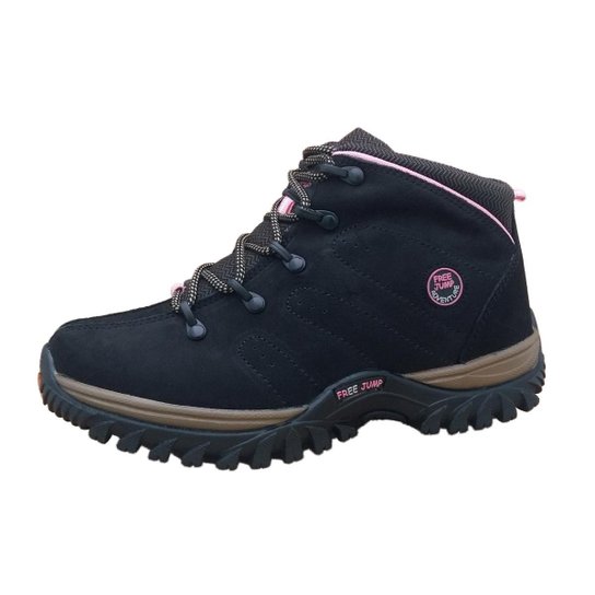 Bota Free Jump Adventure Camping - Preto