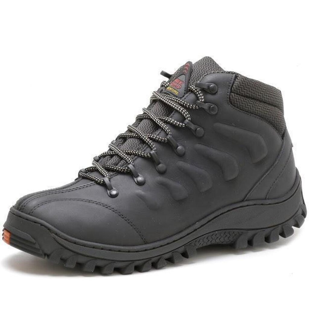 Bota Free Jump Resistente Confortavel Prt Masculino