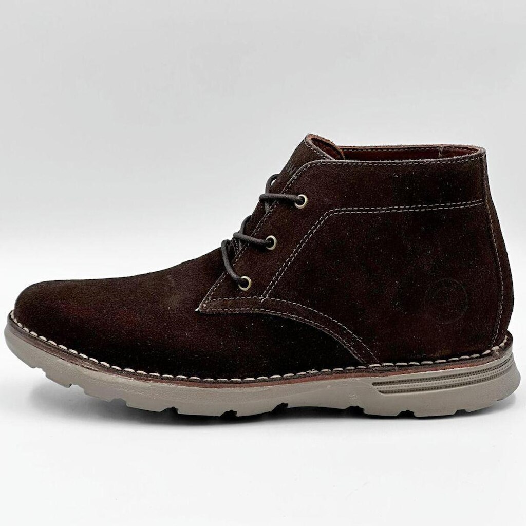 Bota Freeway em Camurça com Cadarço Masculina