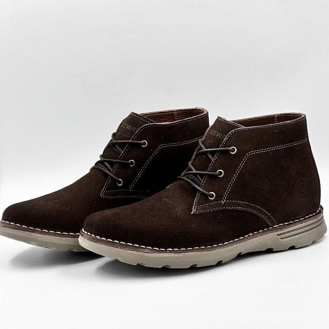 Bota Freeway em Camurça com Cadarço Masculina