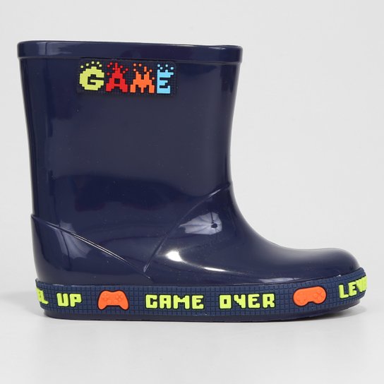 Bota Galocha Bebê Luelua Game Menino - Marinho é ruim? Bota Galocha Bebê Luelua Game Menino - Marinho é boa?